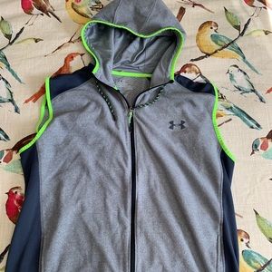 Under Armour Cold-Gear Sleeveless Loose Hoodie XL